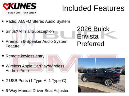 New 2026 Buick Envista Preferred image 2