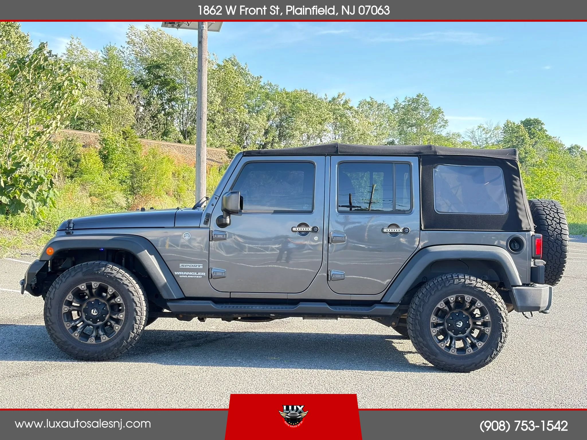 Used 2016 Jeep Wrangler Unlimited Sport w/ Quick Order Package 24S AWD/4WD image 10