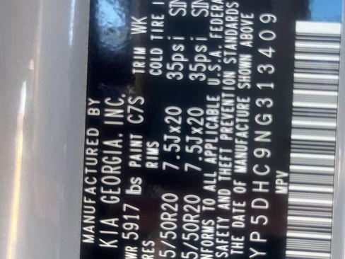 Used 2022 Kia Telluride SX w/ Nightfall Edition Package image 13