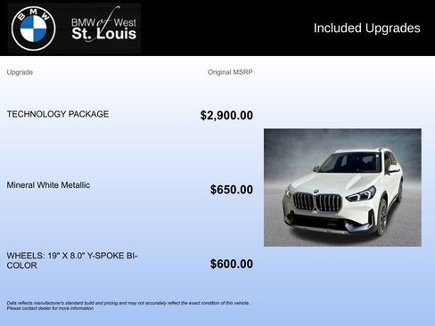 Used 2026 BMW X1 xDrive28i w/ Technology Package AWD/4WD image 18