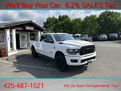 Used 2020 RAM 2500 Big Horn w/ Night Edition AWD/4WD image 2