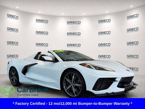 Certified 2023 Chevrolet Corvette Stingray Premium Conv w/ Z51 Performance Package RWD image 1