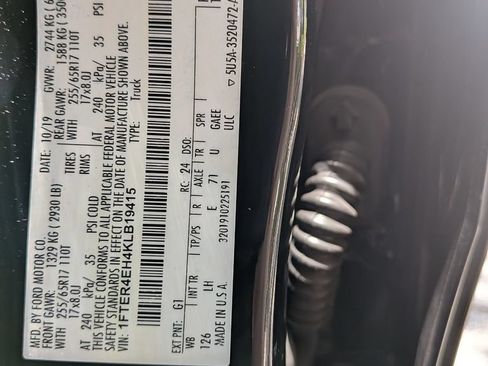 Used 2019 Ford Ranger XL w/ Equipment Group 101A Mid RWD image 29