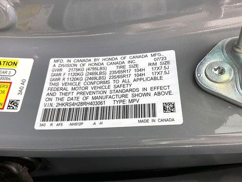 Certified 2024 Honda CR-V LX image 32