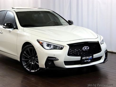 Used 2021 INFINITI Q50 Red Sport 400 w/ Proactive Package image 2