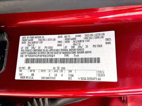 Used 2015 Ford F150 Lariat RWD image 37
