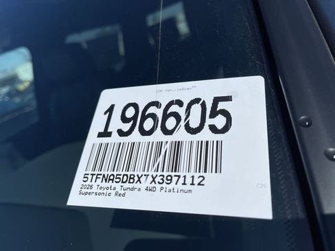 New 2026 Toyota Tundra Platinum AWD/4WD image 24