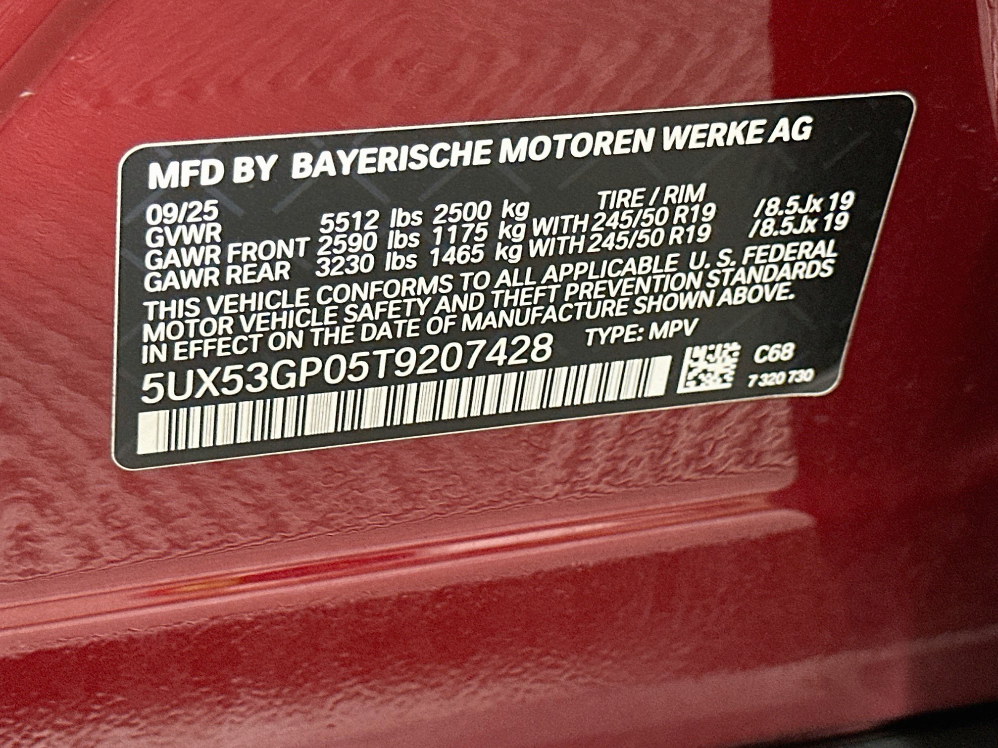 Used 2026 BMW X3 xDrive30i AWD/4WD image 12