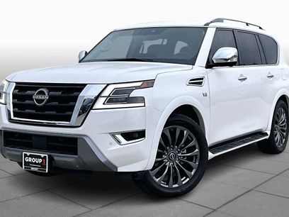 Used 2021 Nissan Armada Platinum w/ Captain's Chairs Package