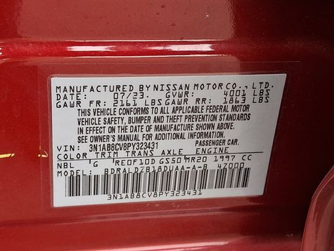 Certified 2023 Nissan Sentra SV w/ All-Weather Package FWD image 27