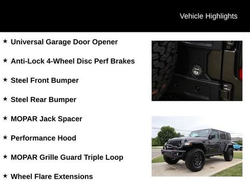 Used 2026 Jeep Wrangler Unlimited Rubicon w/ Xtreme 35 Tire Package AWD/4WD image 8