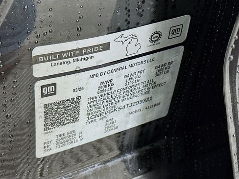 New 2026 Chevrolet Traverse LT image 33