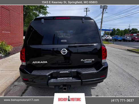 Used 2015 Nissan Armada Platinum w/ 2nd Row Captain Seat Package AWD/4WD image 5