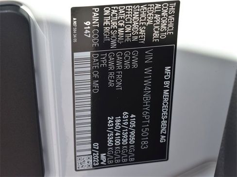 New 2023 Mercedes-Benz Sprinter 2500 image 24