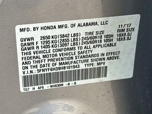 Used 2017 Honda Pilot EX image 14
