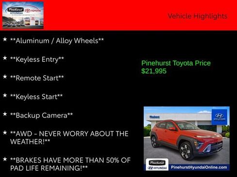 Certified 2025 Hyundai Kona SEL AWD/4WD image 14