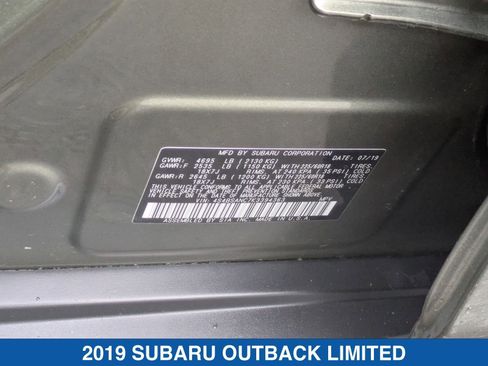 Used 2019 Subaru Outback 2.5i Limited AWD/4WD image 40