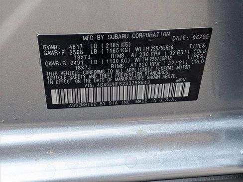 New 2025 Subaru Crosstrek 2.5i Sport image 17