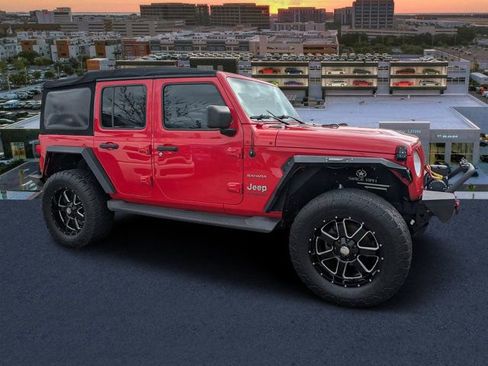 Certified 2018 Jeep Wrangler Unlimited Sahara image 1