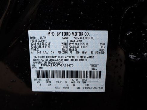 New 2026 Ford Explorer Tremor w/ Tremor Ultimate Package image 40