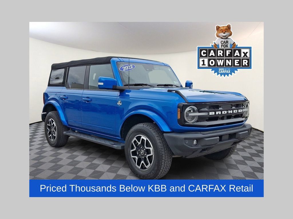 Used 2022 Ford Bronco Outer Banks AWD/4WD image 1