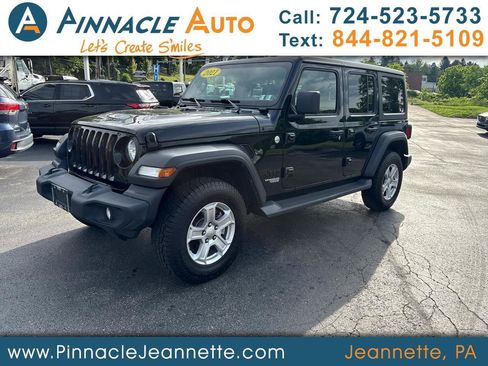 Used 2021 Jeep Wrangler Unlimited Sport AWD/4WD image 1