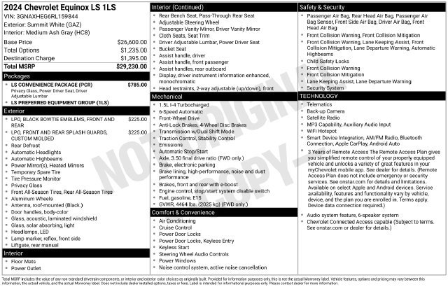 Used 2024 Chevrolet Equinox LS w/ LS Convenience Package FWD image 4