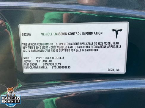 Used 2025 Tesla Model 3 Long Range RWD image 12