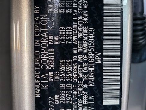 Certified 2023 Kia Sorento EX AWD/4WD image 29