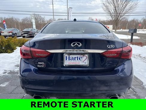 Certified 2022 INFINITI Q50 Luxe w/ Cargo Package image 6
