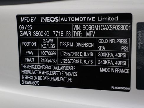 New 2025 INEOS Grenadier Fieldmaster Edition image 22