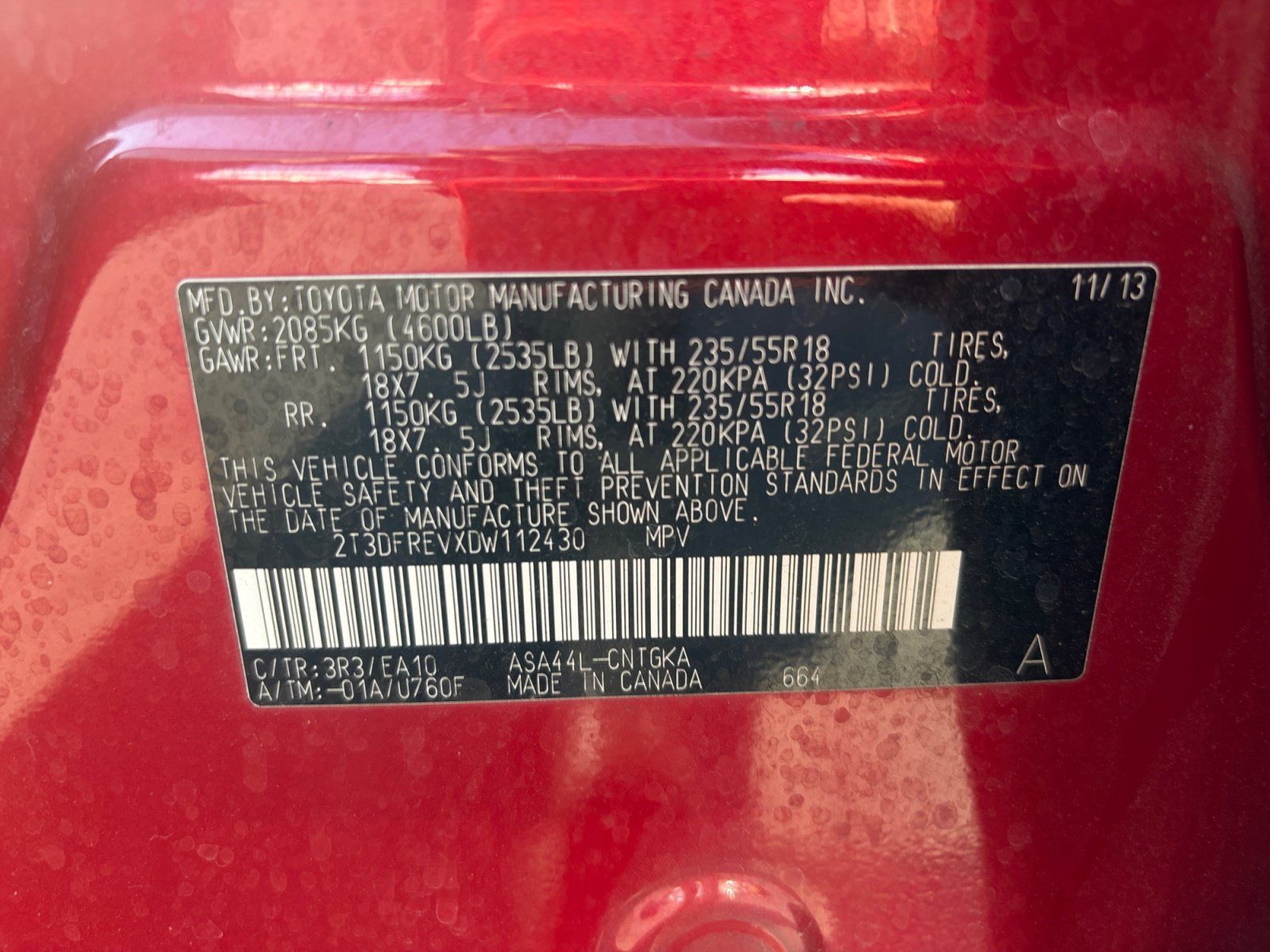 Used 2013 Toyota RAV4 Limited AWD/4WD image 18
