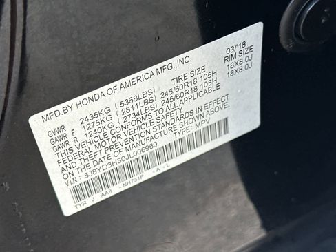 Used 2018 Acura MDX FWD image 37