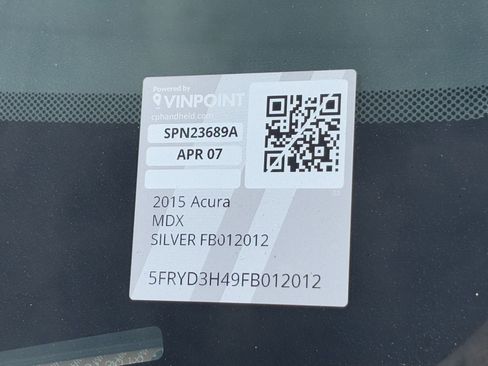 Used 2015 Acura MDX FWD w/ Technology Package image 30