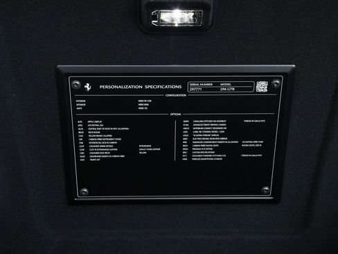 Certified 2023 Ferrari 296 GTB RWD image 37