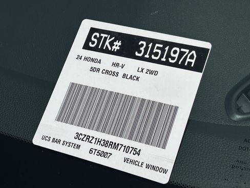 Certified 2024 Honda HR-V LX image 30