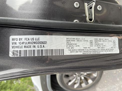 Certified 2021 Jeep Cherokee Latitude Lux 80th Anniv w/ Quick Order Package 26U 80TH FWD image 12