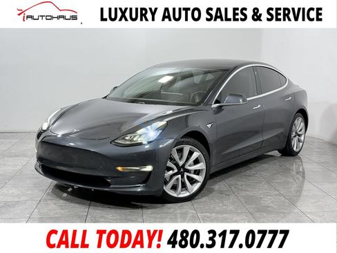 Used 2019 Tesla Model 3 Long Range AWD/4WD image 1