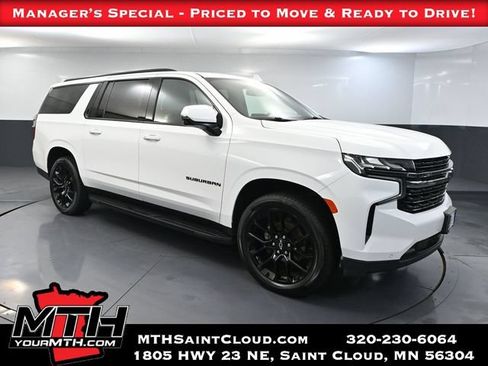 Used 2022 Chevrolet Suburban RST w/ Luxury Package AWD/4WD image 1