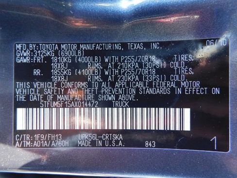 Used 2010 Toyota Tundra 4x4 Double Cab image 19