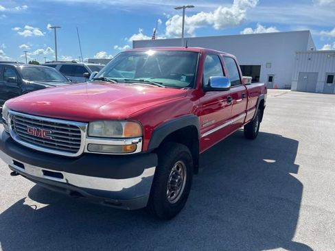 Used 2002 GMC Sierra 2500 4x4 Crew Cab HD w/ SLT Marketing Option Pkg image 11