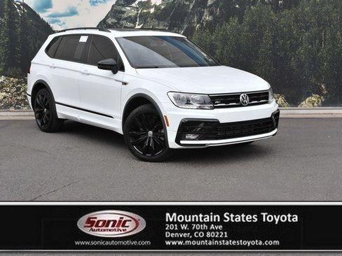 Used 2021 Volkswagen Tiguan SE R-Line AWD/4WD image 1