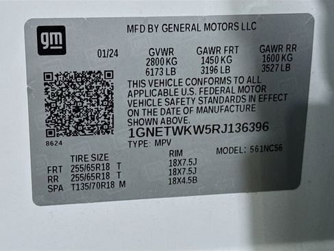 Used 2024 Chevrolet Traverse LT AWD/4WD image 31