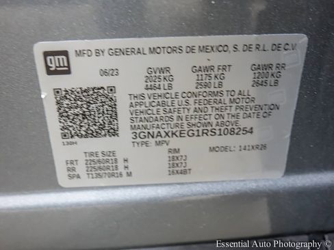 Certified 2024 Chevrolet Equinox LT w/ LPO, Floor Liner Package image 26