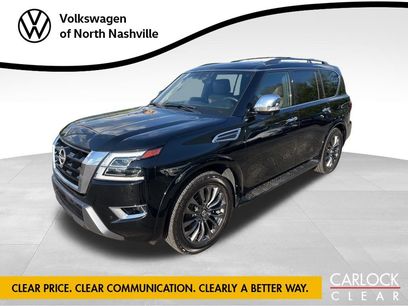 Used 2023 Nissan Armada Platinum w/ Captain's Chairs Package