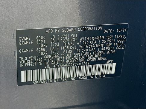 Used 2025 Subaru Ascent Premium image 12