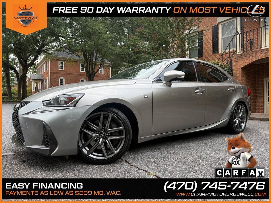 Used 2018 Lexus IS 300 F Sport w/ F Sport Package RWD image 1