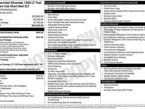 Used 2022 Chevrolet Silverado 1500 LT Trail Boss w/ Protection Package image 38