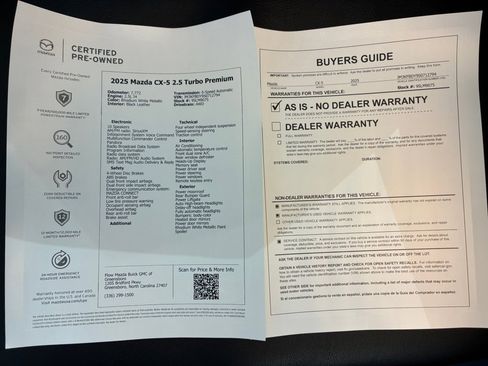 Certified 2025 MAZDA CX-5 2.5 Turbo AWD/4WD image 33