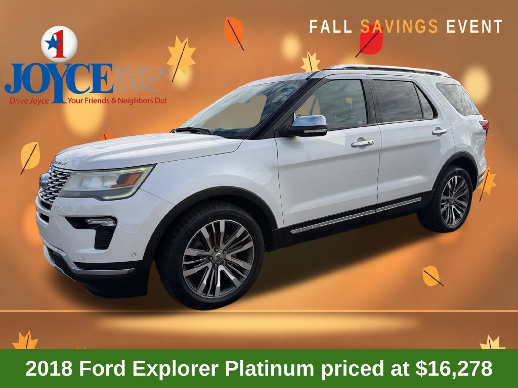 Used 2018 Ford Explorer Platinum AWD/4WD 360° Tour